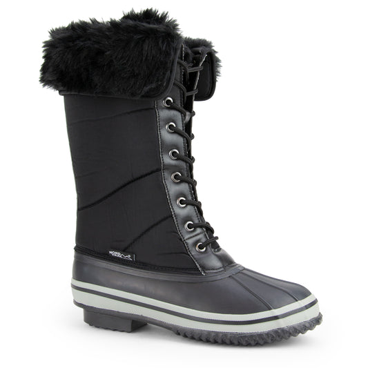 Nord Trail Women's Emma Black 200g Thinsulate® Insulation 13" Winter Snow Boot (Membership)