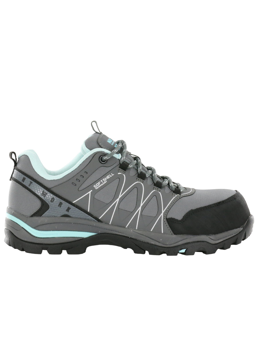 Nord Trail NT Work Women's Michelle Charcoal Composite Toe Athletic Work Shoe