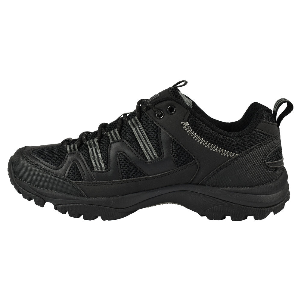 Nord Trail Men's Mt. Evans Black Hiking Trail Running Casual Shoe