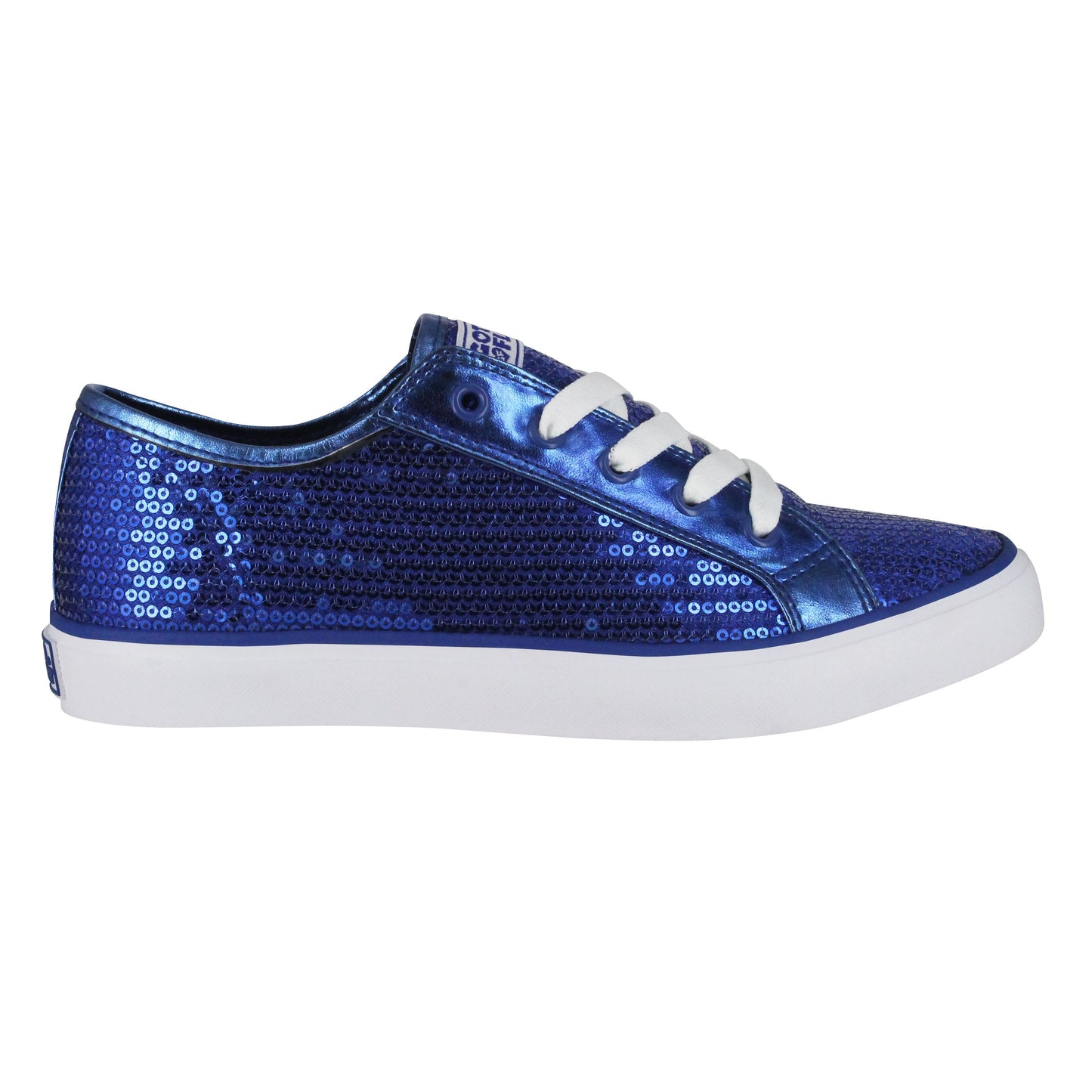 Gotta Flurt Girl's Disco II Blue Sequin Dance Sneaker