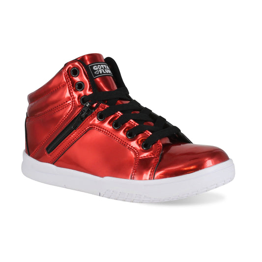 Gotta Flurt Women's Gamma II Red Hip Hop Fashion Sneaker.
