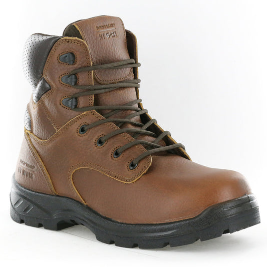 Nord Trail NT Work Men's Big Don III Brown Leather Composite Toe Puncture Resistant Waterproof Work Boot