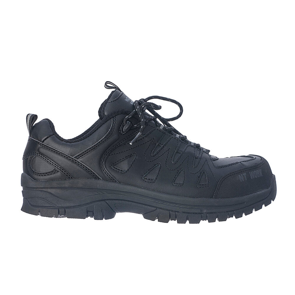 Nord Trail NT Work Men's Eagle Black Leather Composite Toe Athletic Work Shoe