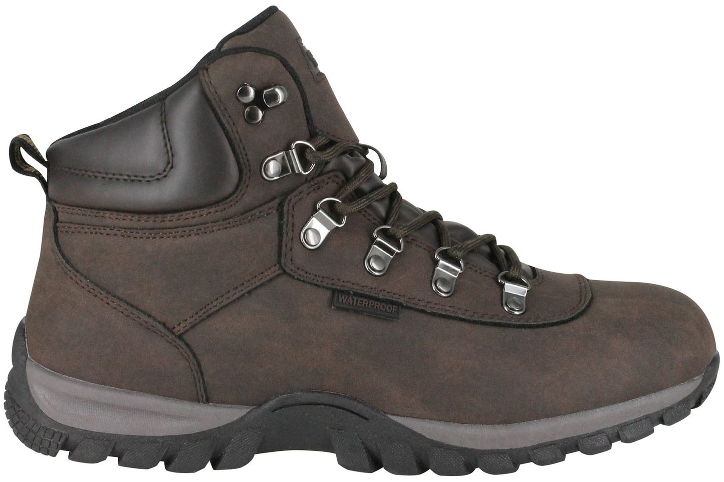 Nord Trail Men's Edge Hi Brown Waterproof Hiking Boot (Membership)