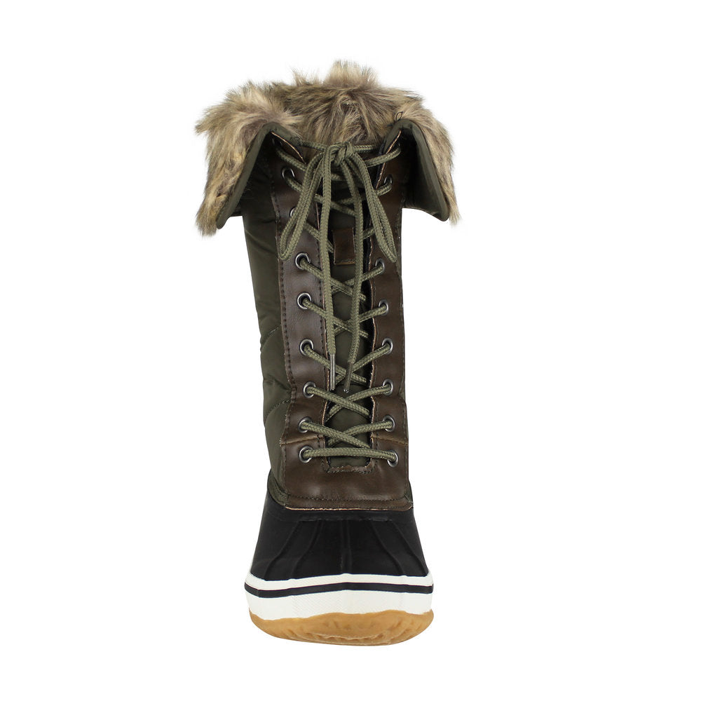 Nord Trail Women's Emma Khaki 200g Thinsulate® Insulation 13" Winter Snow Boot
