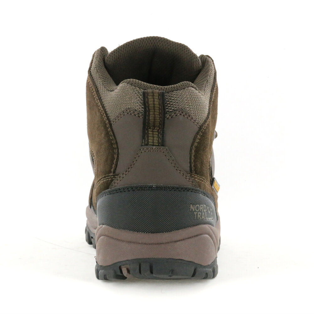 Nord Trail Men's Mt. Hunter High II Dark Brown Waterproof Leather Hiking Boot
