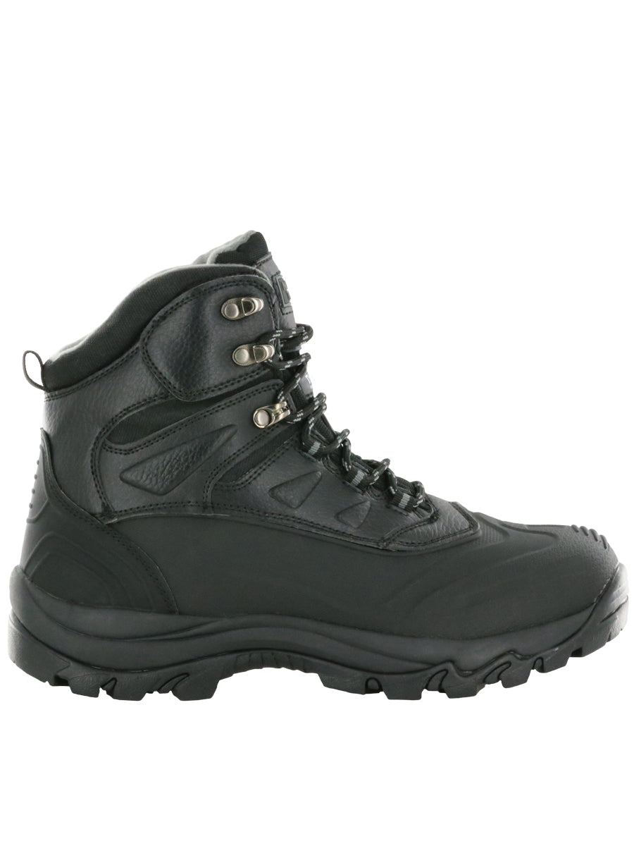 Nord Trail Men's Nova Black Waterproof 400g Thinsulate® Winter Snow Hiking Boot