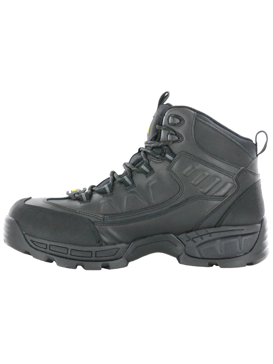 Nord Trail NT Work Men's Big Bob Black Composite Toe Leather Work Boot