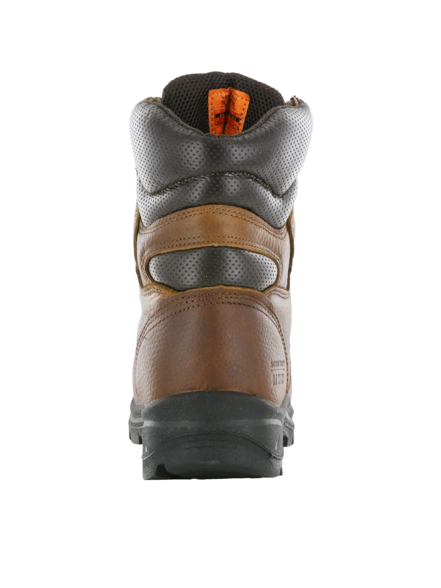 Nord Trail NT Work Men's Big Don III Brown Leather Composite Toe Puncture Resistant Waterproof Work Boot