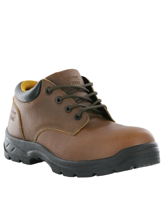 Nord Trail NT Work Men's Big Don Low Brown Leather Composite Toe Work Shoe