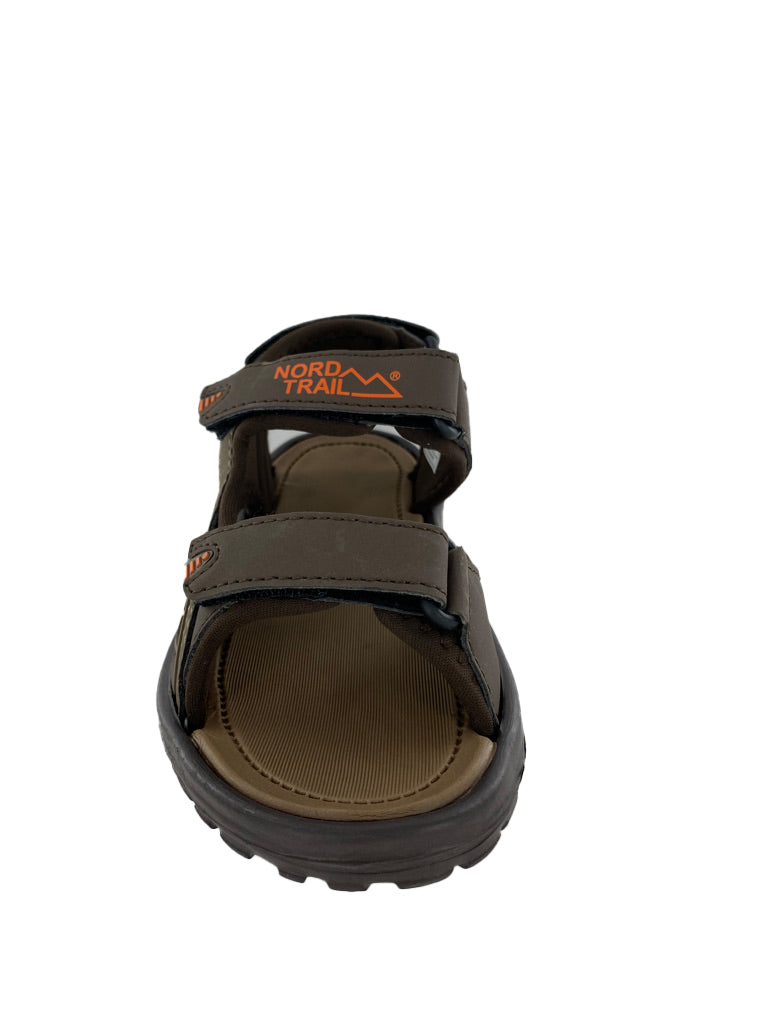 Nord Trail Boy's Rock River Brown Outdoor Sandal